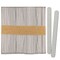 CraftySticks Colored Wood Craft Sticks 4.5 Inch, Red Orange Yellow Green Blue Purple White Black Pink Brown Popsicle Sticks